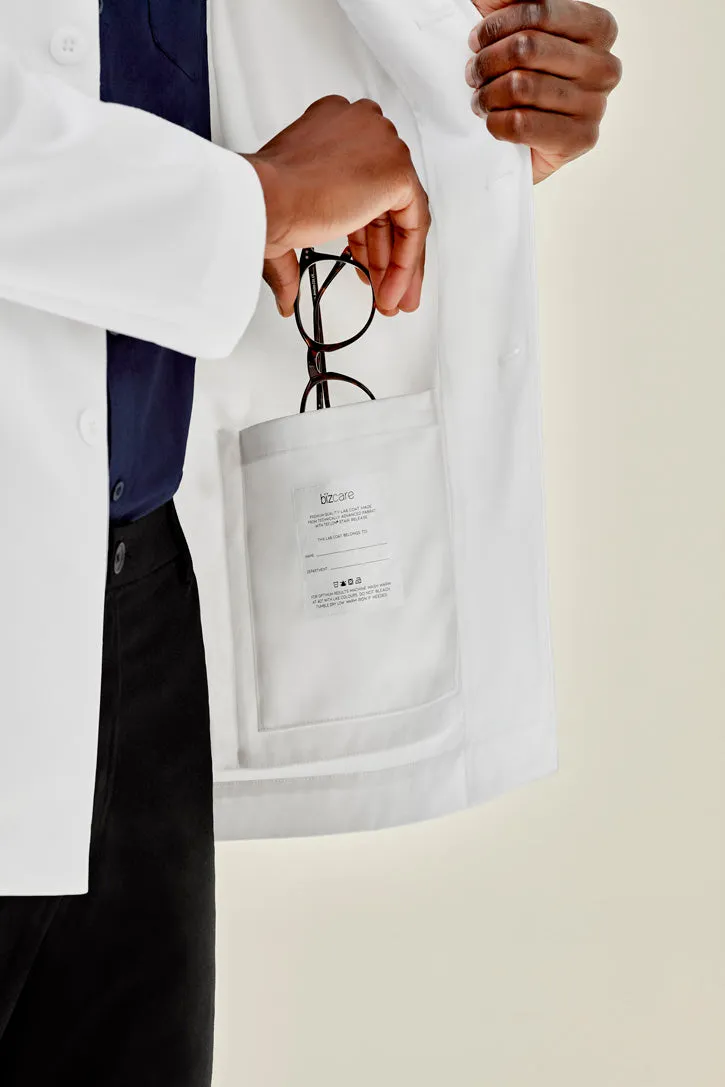 Biz Care CC144ML Mens Hope Longline Lab Coat