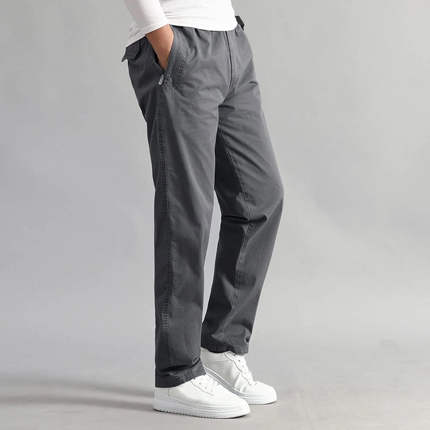 Cargo Sweatpants for Men Big and Tall Cargo Track Pants Men Loose Fit Men's Lightweight Ripstop Tactical Cargo Pants