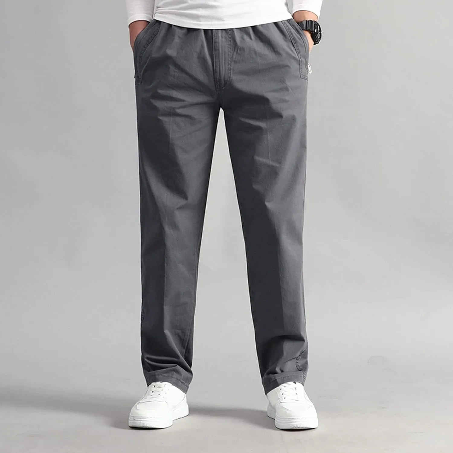 Cargo Sweatpants for Men Big and Tall Cargo Track Pants Men Loose Fit Men's Lightweight Ripstop Tactical Cargo Pants