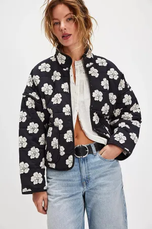 Chloe Jacket - Night Blooms
