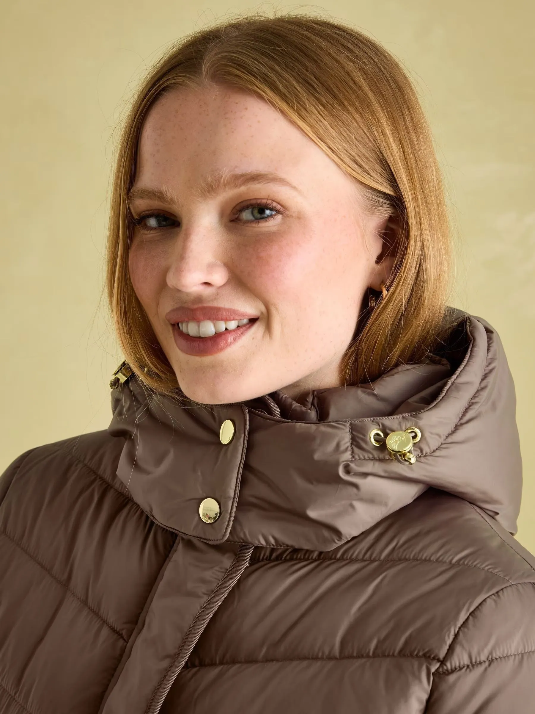 Joules Pembury Showerproof Long Padded Coat