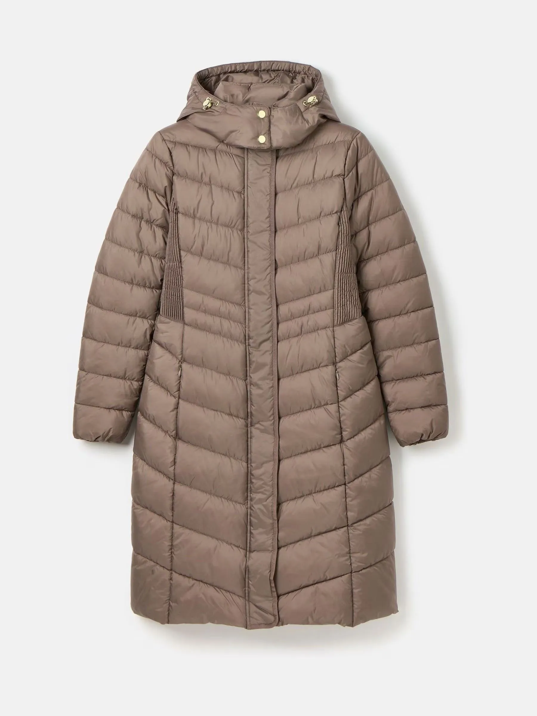 Joules Pembury Showerproof Long Padded Coat