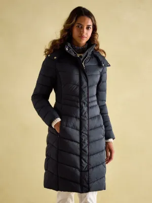 Joules Pembury Showerproof Long Padded Coat