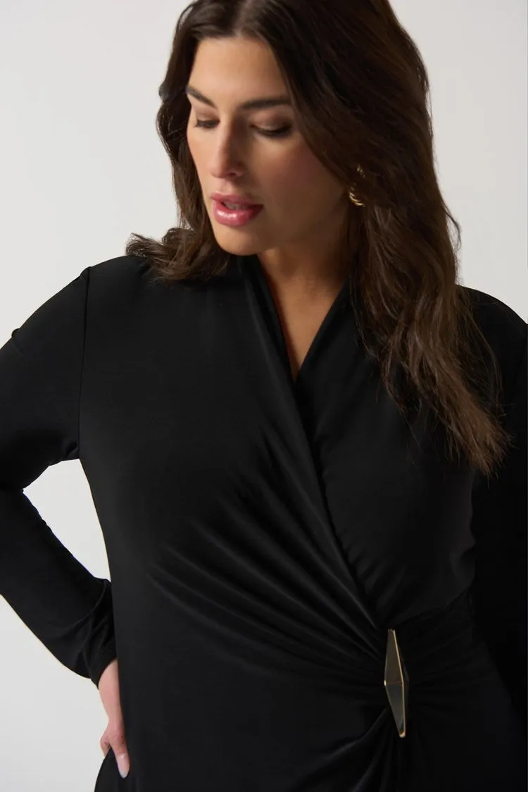 J.R 233097 Wrap Culotte Jumpsuit