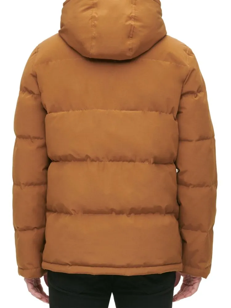 Levi'S Parka with four pockets and hood, brown