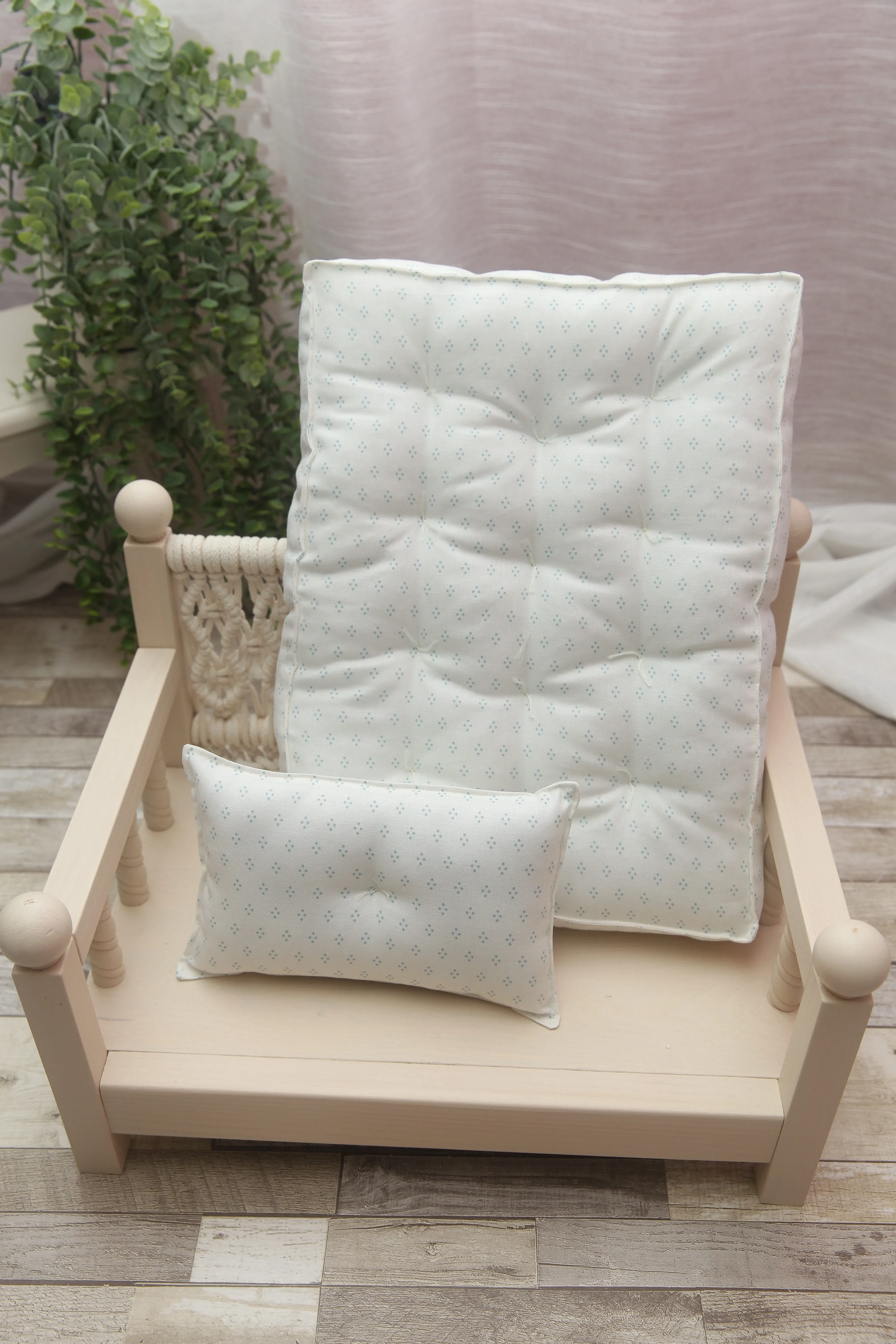 Made to Order- Briley Studio Essentials- Albion Dots- Newborn Mattress SET