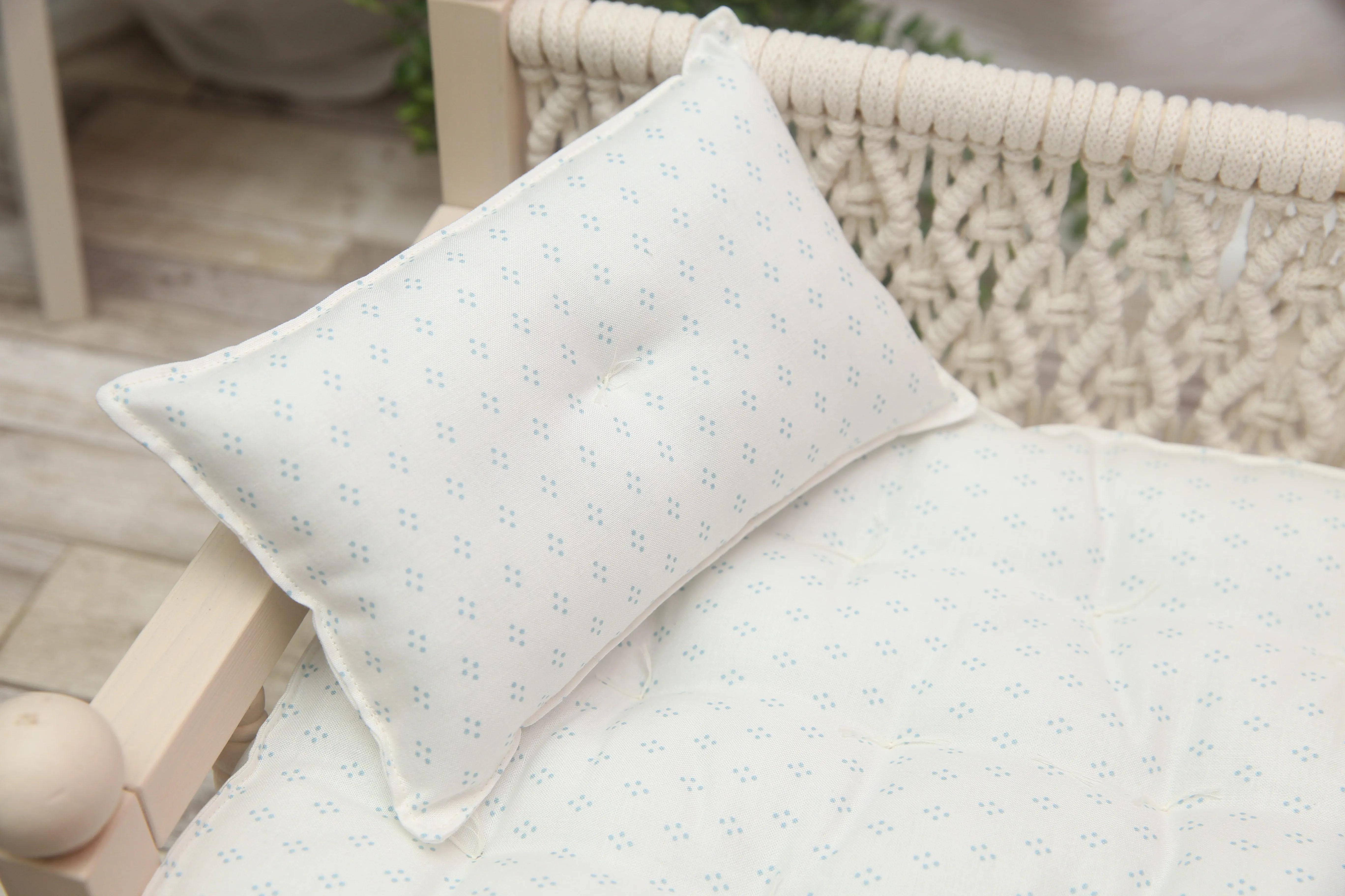Made to Order- Briley Studio Essentials- Albion Dots- Newborn Mattress SET
