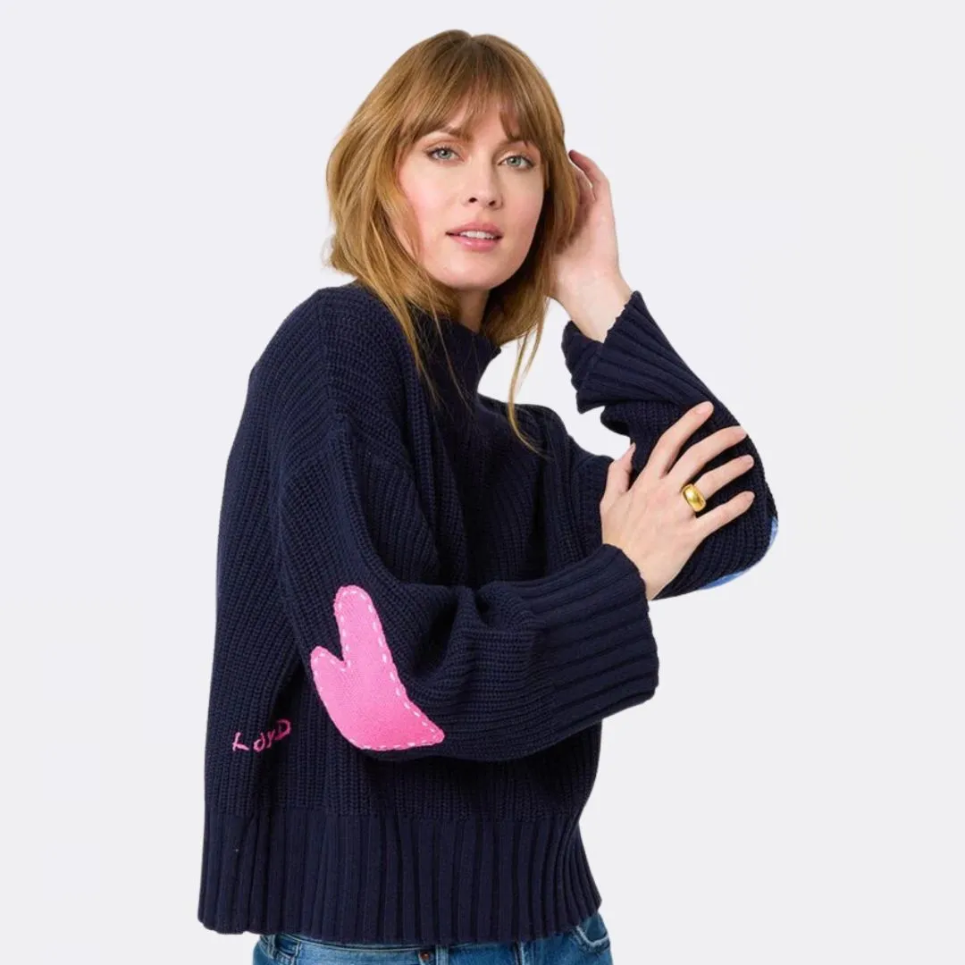 Marlowe Zero Waste Sweater (Indigo)