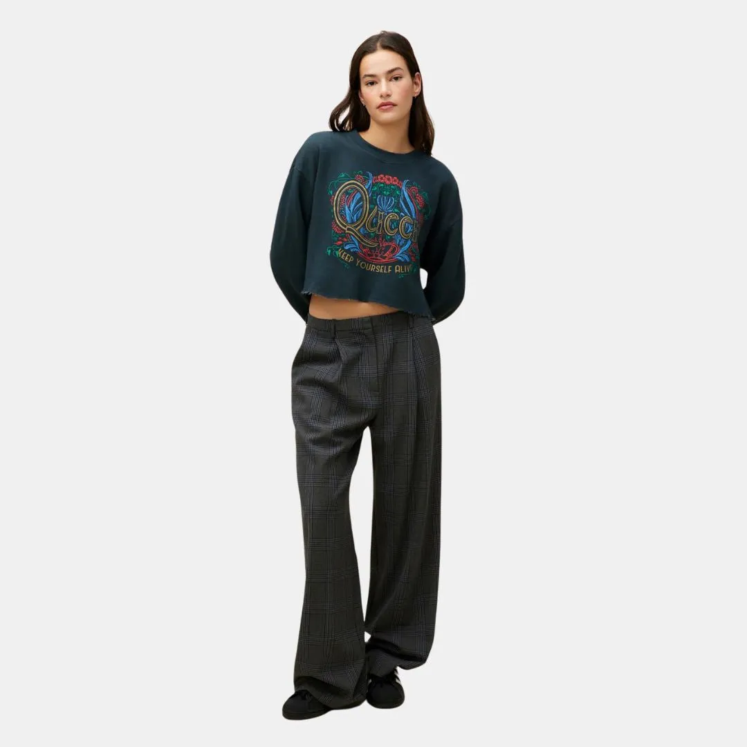 Queen Keep Yourself Alive Cut Sweatshirt (Vintage Black)