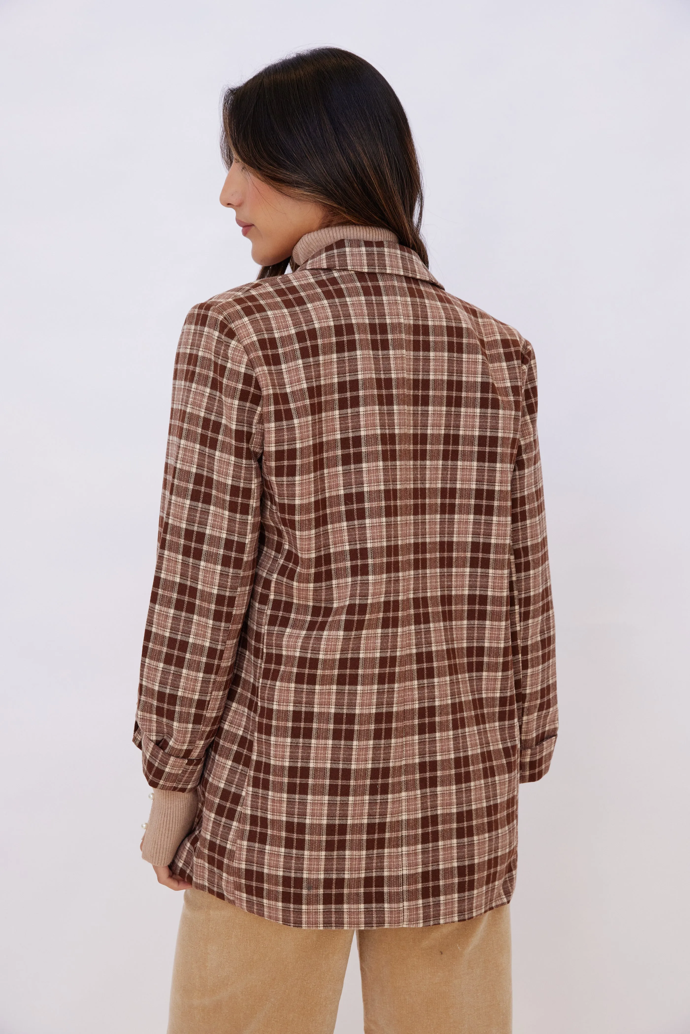 SALE - Lily Plaid Blazer