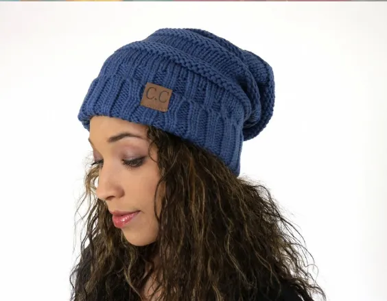 Slouchy Beanie - Taupe