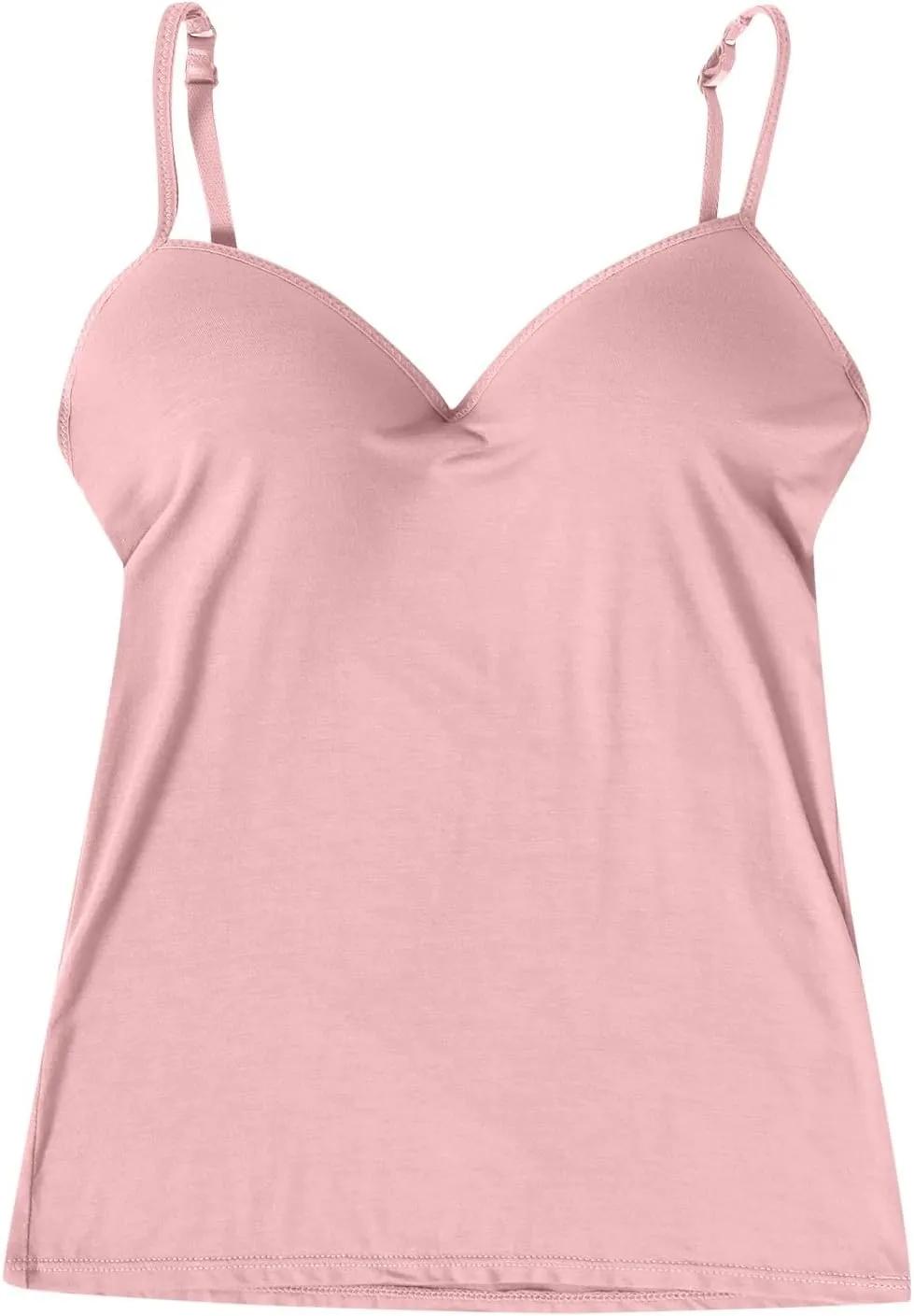 Tank Tops for Women with Built in Bras 2025 Summer Sexy Padded Camisole Tops Undershirt Casual Comfy Yoga Workout Tank Shirts