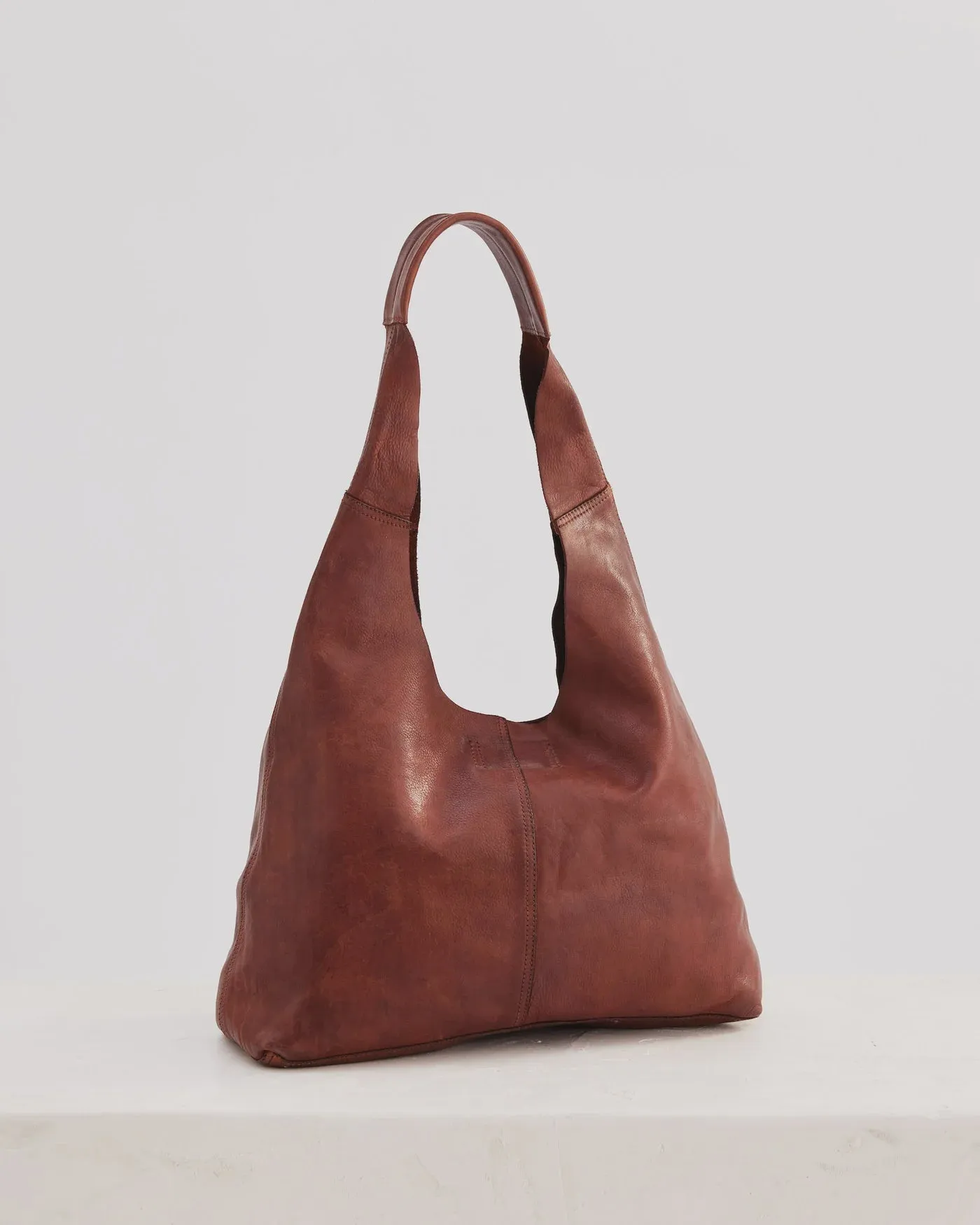 Unlined Slouchy - Cognac